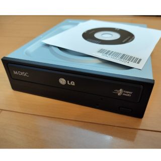 エルジーエレクトロニクス(LG Electronics)のLG　DVD　GH24NSB0(PCパーツ)