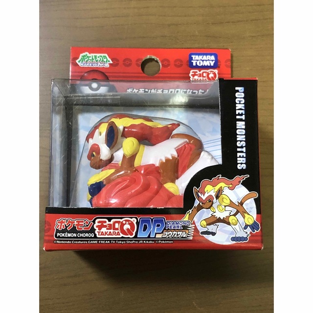 Takara Tomy(タカラトミー)のチョロQ「ポケモン ダイヤモンドパールDP・ゴウカザル」 エンタメ/ホビーのおもちゃ/ぬいぐるみ(ミニカー)の商品写真