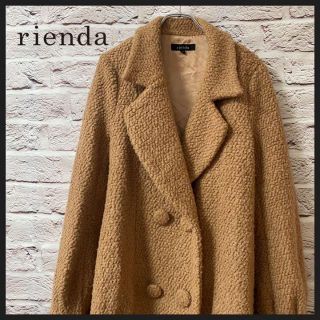 リエンダ(rienda)のrienda アウター　コート　ボアコート　レディース　[ M size ](チェスターコート)