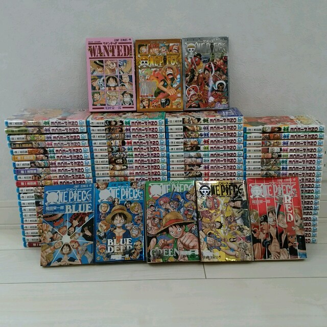 送料無料　超豪華90冊ワンピース全巻セット　ONEPIECE　ONE PIECE エンタメ/ホビーの漫画(全巻セット)の商品写真