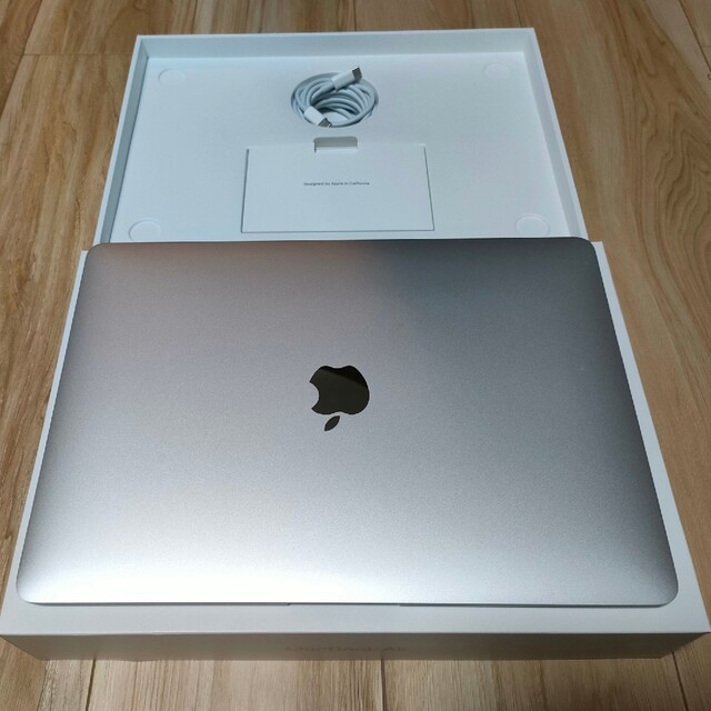 Mac (Apple) - MacBook Air 13インチシルバー　最大容量100%