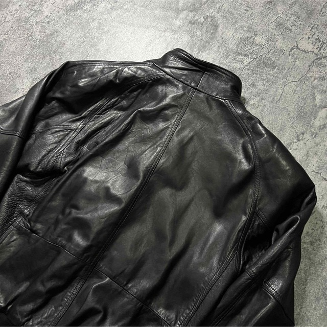 【ECHT LEDER】希少 年代物 レザージャケット アメカジ 90s 革 【ECHT LEDER】希少 年代物 レザージャケット アメカジ 90s 革