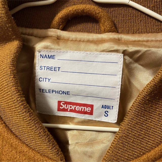 全商品オープニング価格! supreme supreme Old English レビューを書けば送料当店負担】 Varsity Old Zip Zip Varsity English Jacket