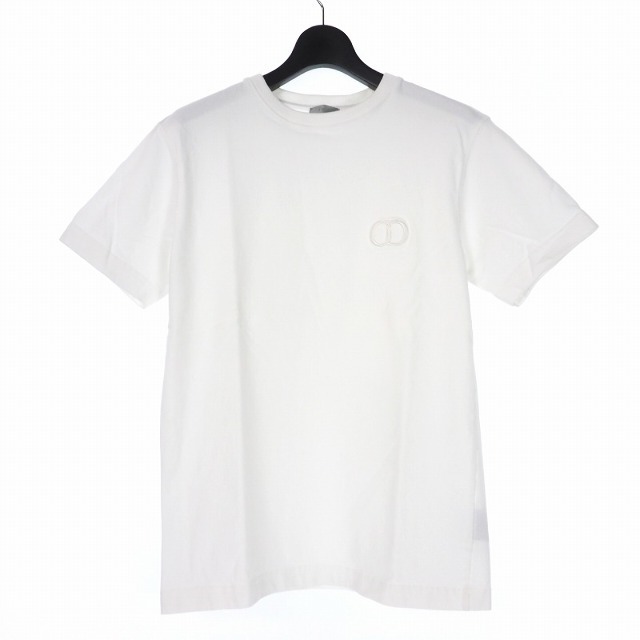 ディオール Dior 20SS CD ロゴ 刺繍 半袖 Tシャツ クルーネック