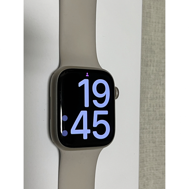 Apple Watch(アップルウォッチ)のApple Watch Series7(GPSモデル)45mmアルミニウムケース スマホ/家電/カメラのスマートフォン/携帯電話(その他)の商品写真