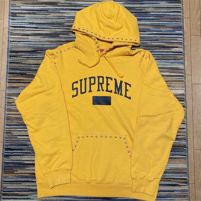 Supreme Studded Hooded L travis box パーカー