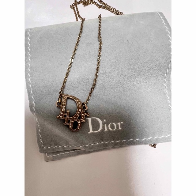 Dior(ディオール)のDior ディオール　ネックレス　ゴールド レディースのアクセサリー(ネックレス)の商品写真