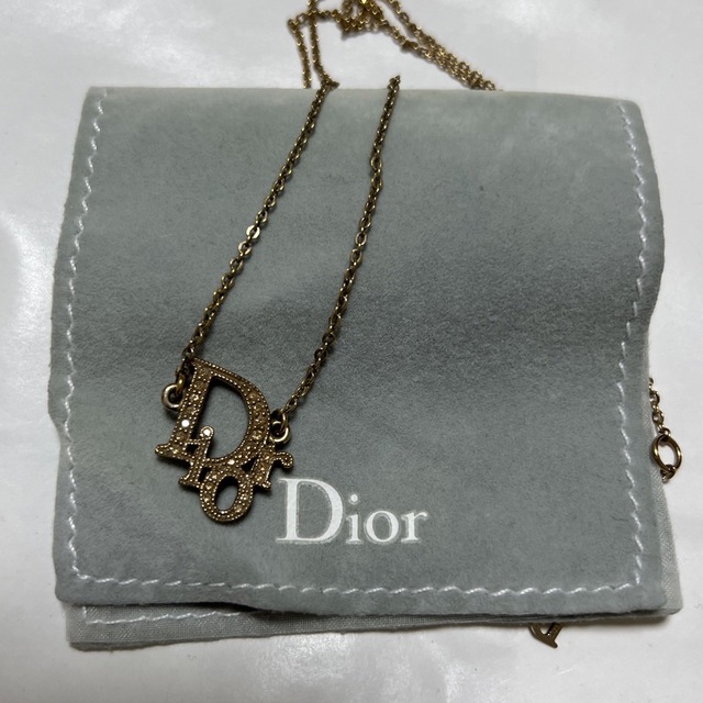 Dior(ディオール)のDior ディオール　ネックレス　ゴールド レディースのアクセサリー(ネックレス)の商品写真