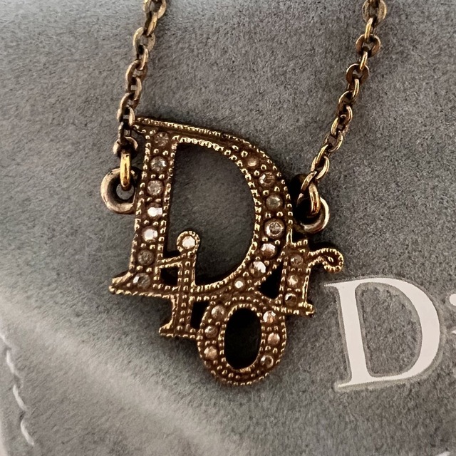 Dior(ディオール)のDior ディオール　ネックレス　ゴールド レディースのアクセサリー(ネックレス)の商品写真