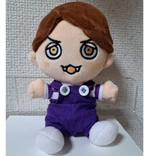 ジャニーズ(Johnny's)のちびぬい用のサロペット(紫)(その他)