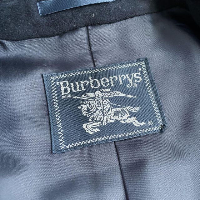 BURBERRY(バーバリー)の美品【Burberry】カシミヤ混 ウール ダブル チェスターコート メンズのジャケット/アウター(チェスターコート)の商品写真