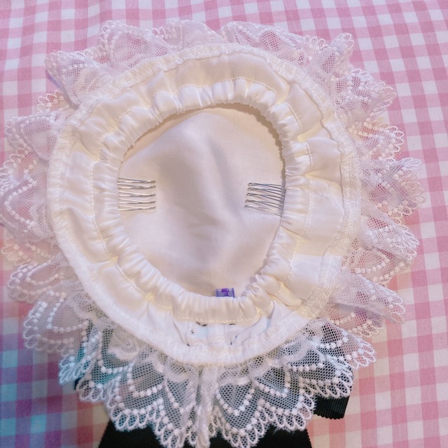 Angelic Pretty(アンジェリックプリティー)のAngelic Pretty Cafeキャップ クロ レディースの帽子(その他)の商品写真