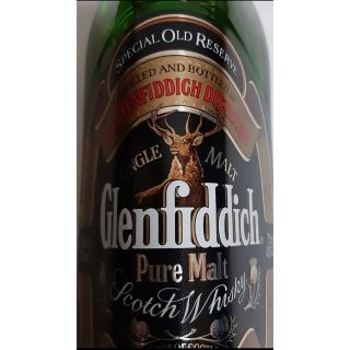 【未開封】Glenfiddich スコッチウイスキー750ml　筒箱入り　古酒(ウイスキー)