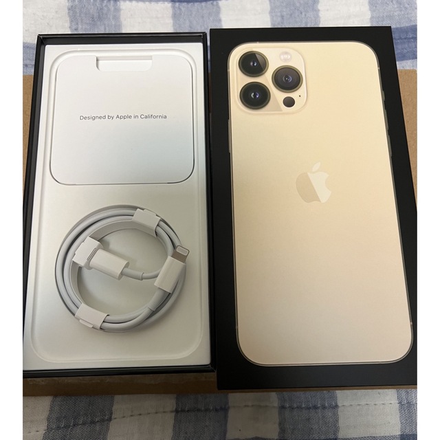 5%OFF】 iPhone - iPhone13ProMax 256GB ゴールド SIMフリー