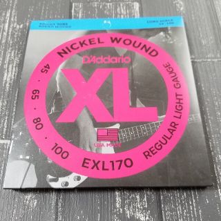 新品　D'Addario ダダリオ ベース弦 ニッケル  EXL170(弦)