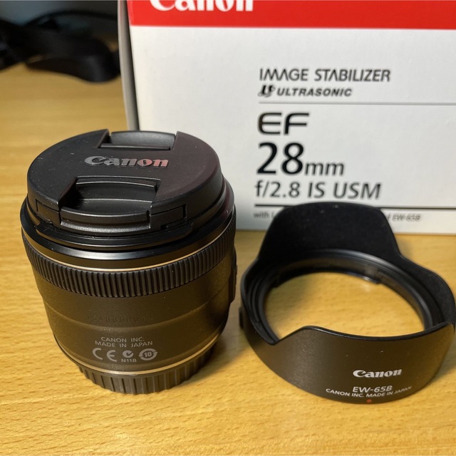 引きクーポン発行中 Canon カメラレンズ EF28mm F2.8 IS USM スマホ