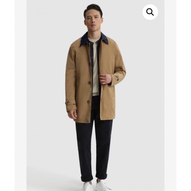 WOOLRICH ウールリッチ シティコート スプリングコート ベージュ S