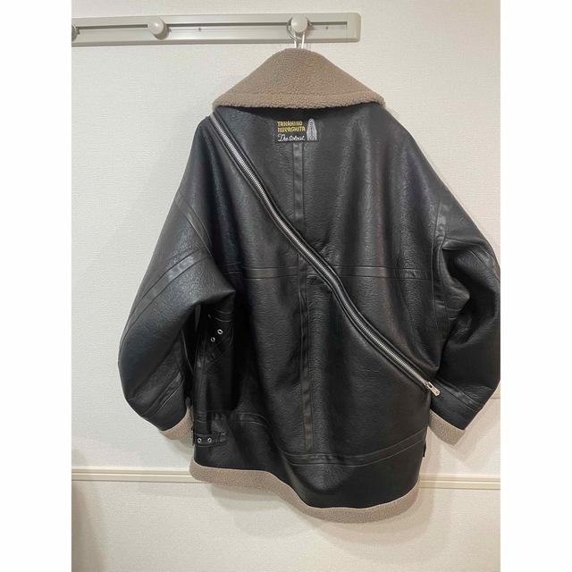 ソロイスト faux mouton flight jacket サイズ44