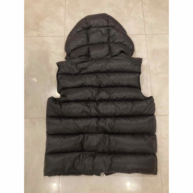 モンクレール ダウンベスト サイズ2 ブラック MONCLER VANOISE