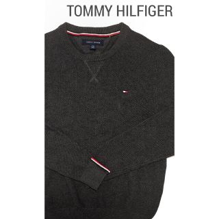 トミーヒルフィガー(TOMMY HILFIGER)の【美品】TOMMY HILFIGER(トミーヒルフィガー)メンズニット XS(ニット/セーター)