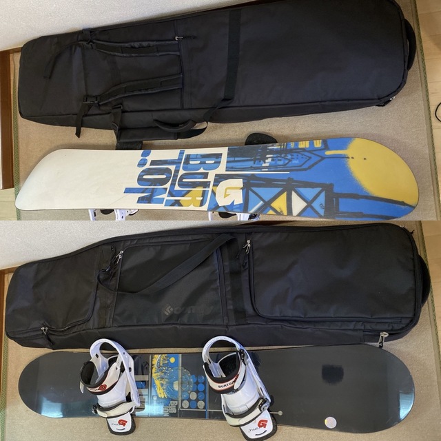 美品 スノーボード BURTON Custom セット スノボー 155