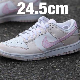 ナイキ(NIKE)の新品　未使用　NIKE DUNK LOW ペイズリー　24.5(スニーカー)