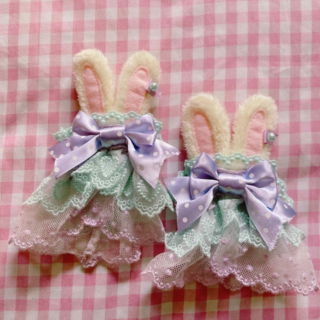 アンジェリックプリティ　bunnyワンピース＆リリカル お袖とめ