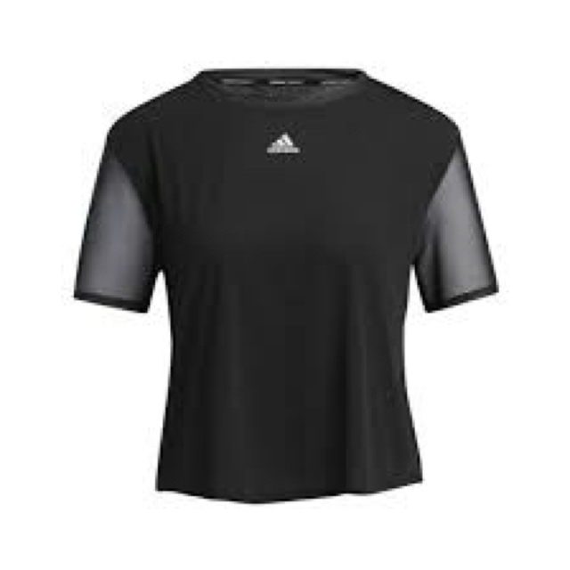 adidas(アディダス)の定価 4059円 adidas gp6788 メッシュ シャツ ブラック レディースのトップス(Tシャツ(半袖/袖なし))の商品写真