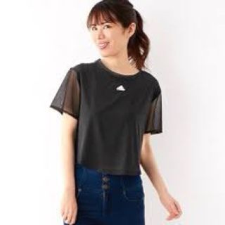 アディダス(adidas)の定価 4059円 adidas gp6788 メッシュ シャツ ブラック(Tシャツ(半袖/袖なし))