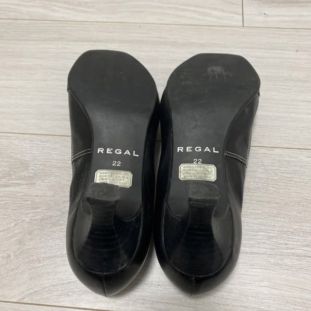 REGAL(リーガル)のREGAL リーガル　22.0 パンプス　ブラック レディースの靴/シューズ(ハイヒール/パンプス)の商品写真