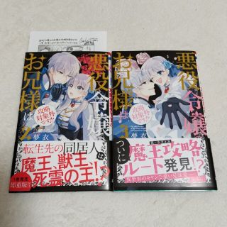 悪役令嬢のお兄様は攻略対象外です！！ ２〜３(少女漫画)