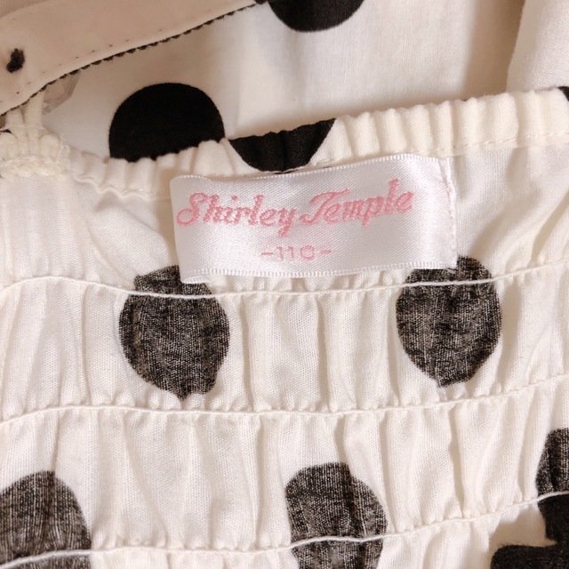 Shirley Temple(シャーリーテンプル)のシャーリーテンプル 黒猫 JSK 110 キッズ/ベビー/マタニティのキッズ服女の子用(90cm~)(ワンピース)の商品写真