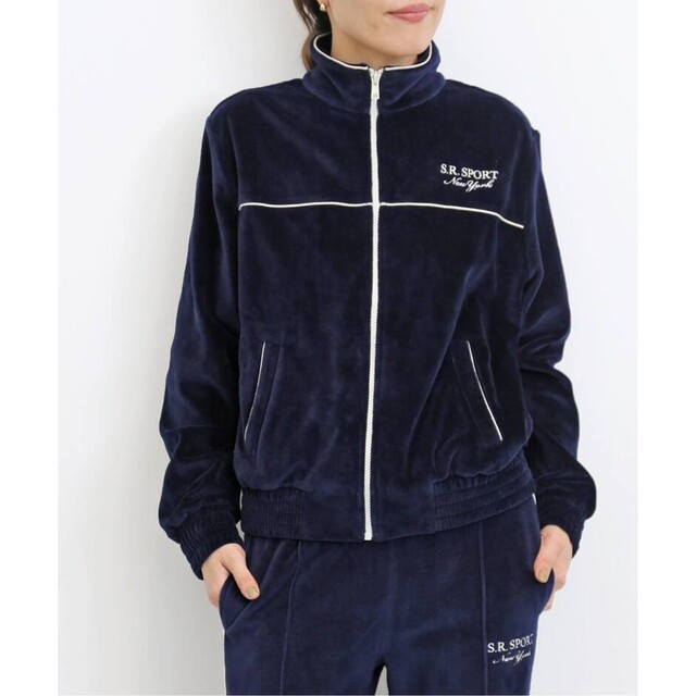 L'Appartement DEUXIEME CLASSE(アパルトモンドゥーズィエムクラス)のL'Appartement【SPORTY&RICH】TRACK JACKET レディースのジャケット/アウター(ノーカラージャケット)の商品写真