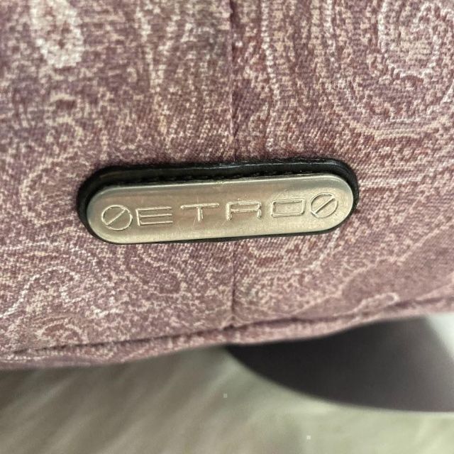 エトロ ETRO ワンショルダー ショルダーバッグ ペイズリー柄 レザー