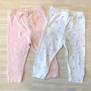 ベビーギャップ(babyGAP)の【新品】babygap レギンスパンツ 2点セット 80(パンツ)