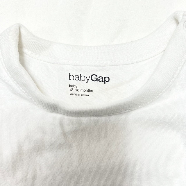 babyGAP(ベビーギャップ)のbabyGap Tシャツロンパース　80 キッズ/ベビー/マタニティのベビー服(~85cm)(ロンパース)の商品写真