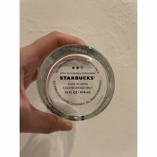 Starbucks(スターバックス)のstarbucks 25周年Anniversary グラス インテリア/住まい/日用品のキッチン/食器(グラス/カップ)の商品写真