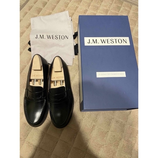 JM Weston 180 black 51 D ウエストン ローファー