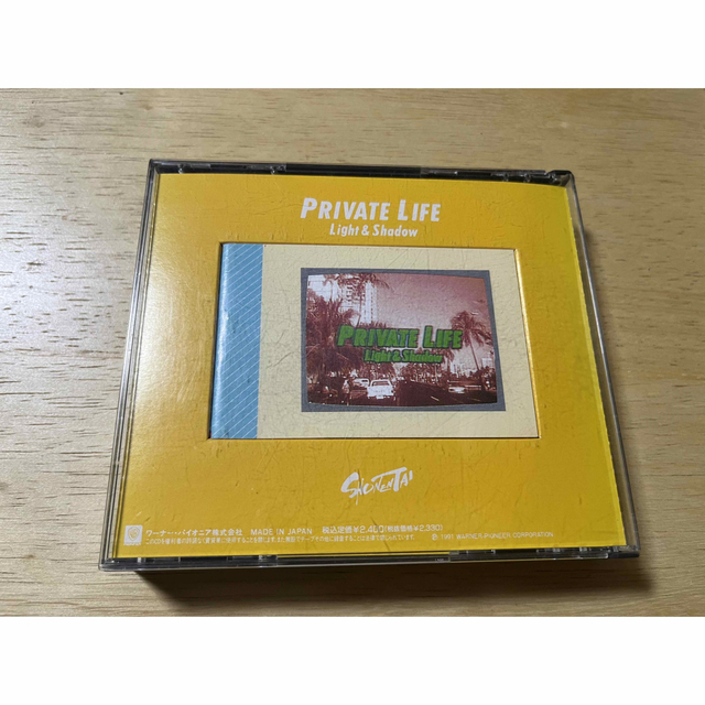 少年隊　PRIVATE LIFE-Light＆Shadow-　CD