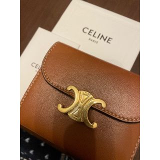 セリーヌ(celine)のCELINEトリオンフミニ財布(財布)