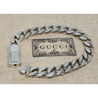 Gucci - 【超レア廃盤品】GUCCI 喜平 フラットリンクチェーン