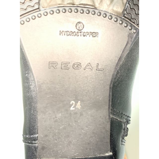 REGAL(リーガル)のREGAL リーガル 24cm ロングブーツ 黒 ブラック レディース mms レディースの靴/シューズ(ブーツ)の商品写真