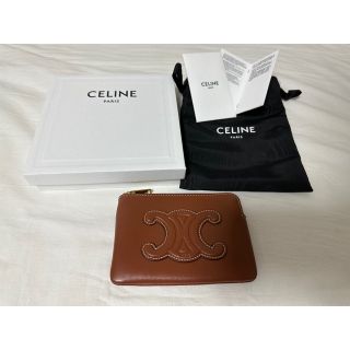 セリーヌ(celine)のCELINE コイン＆カードポーチ / スムースカーフスキン(コインケース)