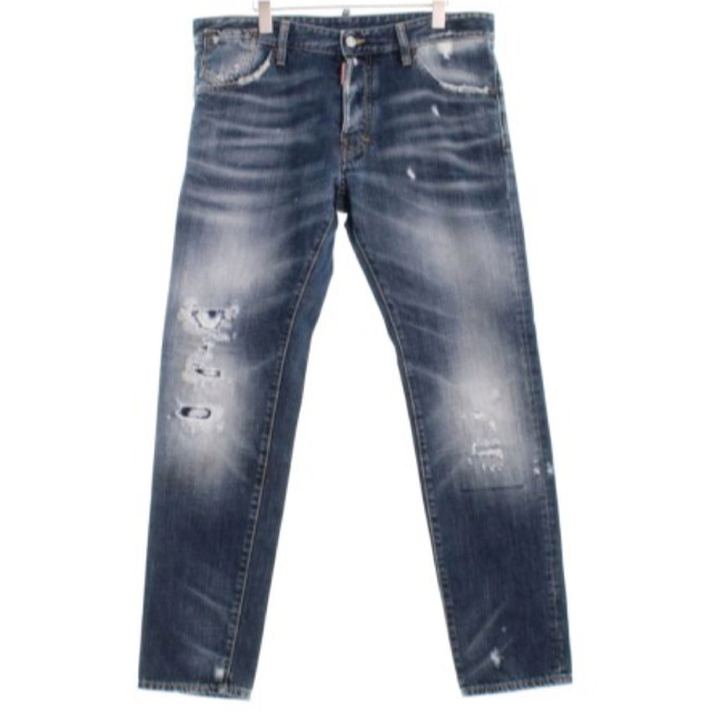 ディースクエアードdsquared2 ダメージデニムパンツ リペア 交換無料
