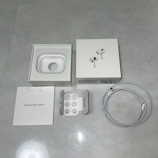 アップル(Apple)のAir Pods Pro空箱　充電ケーブル　イヤーピース(バッテリー/充電器)