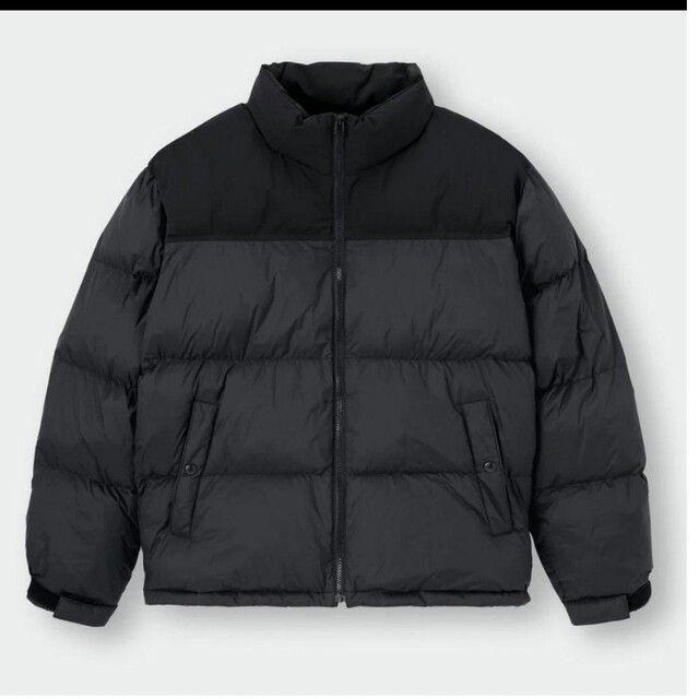 GU(ジーユー)のXXL ブラック　ヒートパデッドスタンドカラーブルゾン　ユニクロ　ZARAH&M メンズのジャケット/アウター(ダウンジャケット)の商品写真