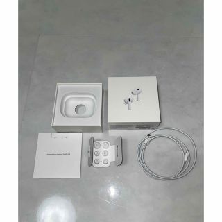 アップル(Apple)のAir Pods Pro 空箱　ケーブル　イヤーピース(バッテリー/充電器)