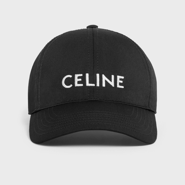 海外輸入】 celine - 本物 セリーヌ CELINE キャップ 帽子 ブラック S