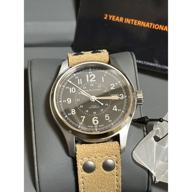 新品 保証期間】ハミルトンHAMILTON カーキフィールドH70595593 | www
