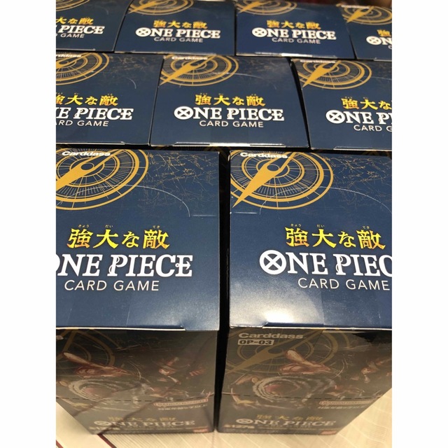保障できる ONE PIECE テープ付き 新品未開封 強大な敵9BOXセット